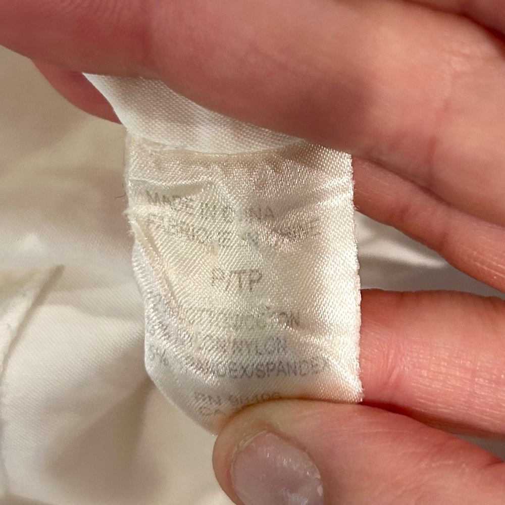 Theory White Button Down Shirt - image 8